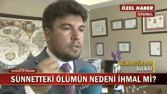 Avukatımız Selahattin PAR’ın MALPRAKTIS davası için verdiği mücadele Kanal D Haber’de yayınlandı